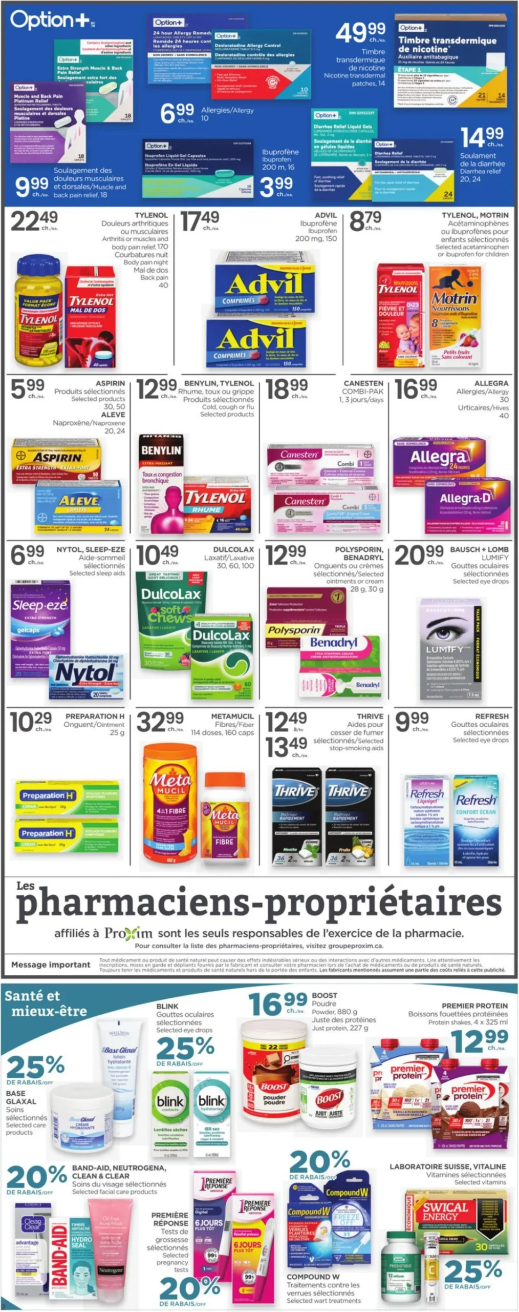 Page 3 de la circulaire Proxim