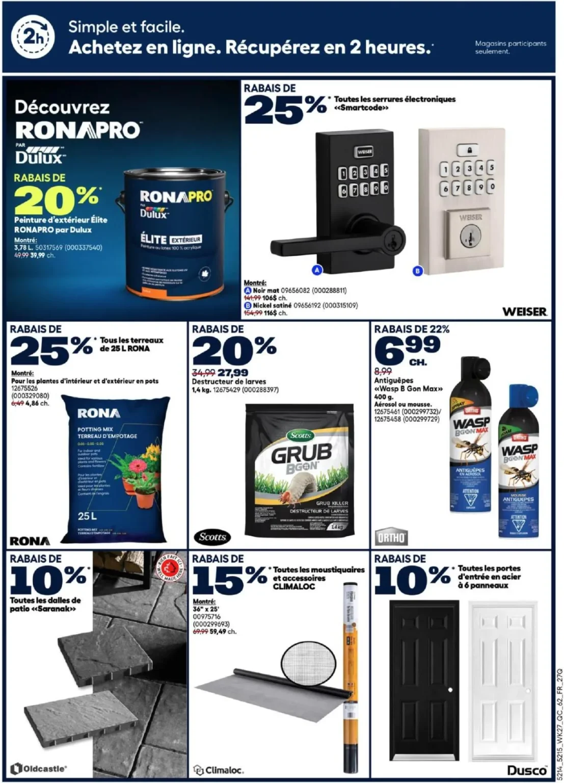 Page 3 de la circulaire Rona