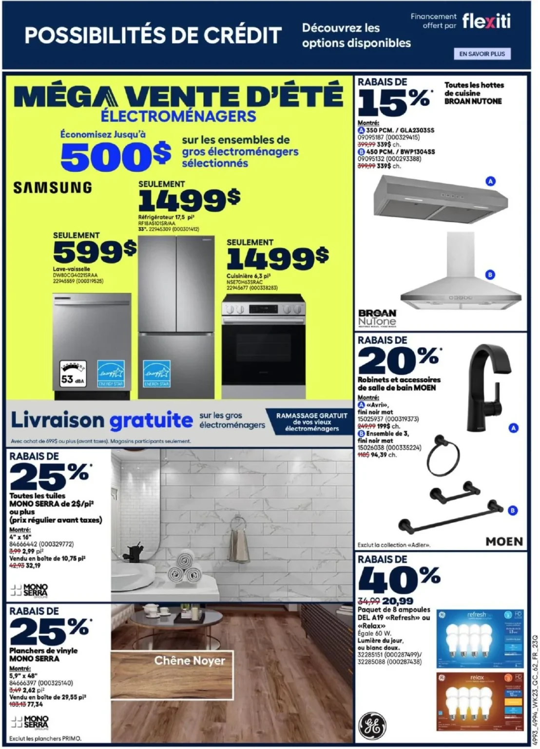 Page 2 de la circulaire Rona