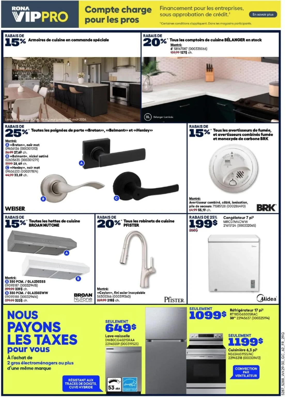 Page 4 de la circulaire Rona
