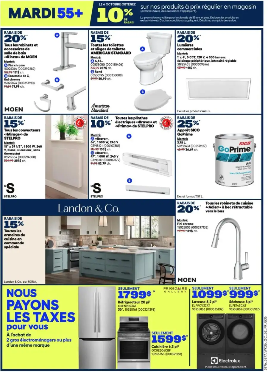 Page 4 de la circulaire Rona