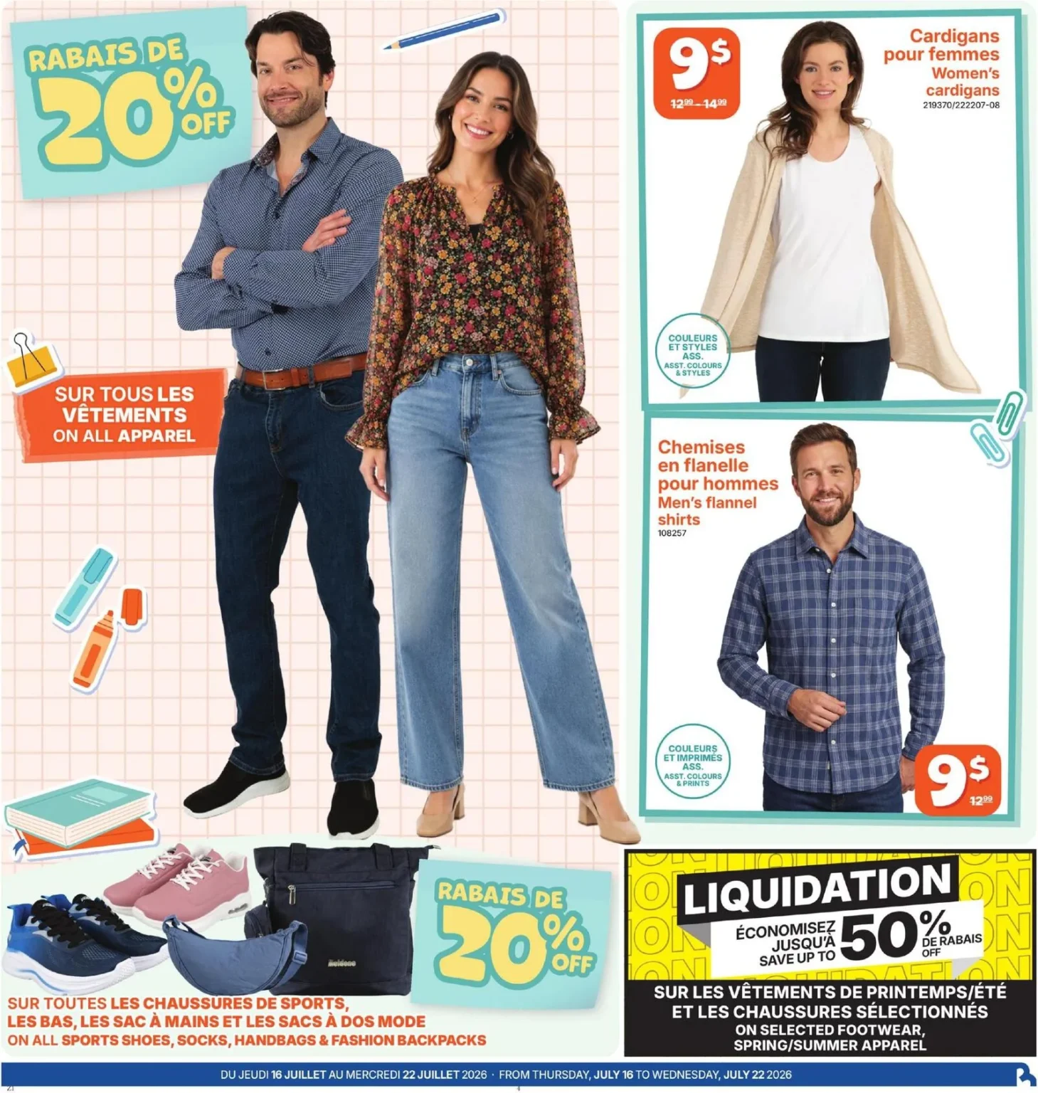 Page 4 de la circulaire Rossy