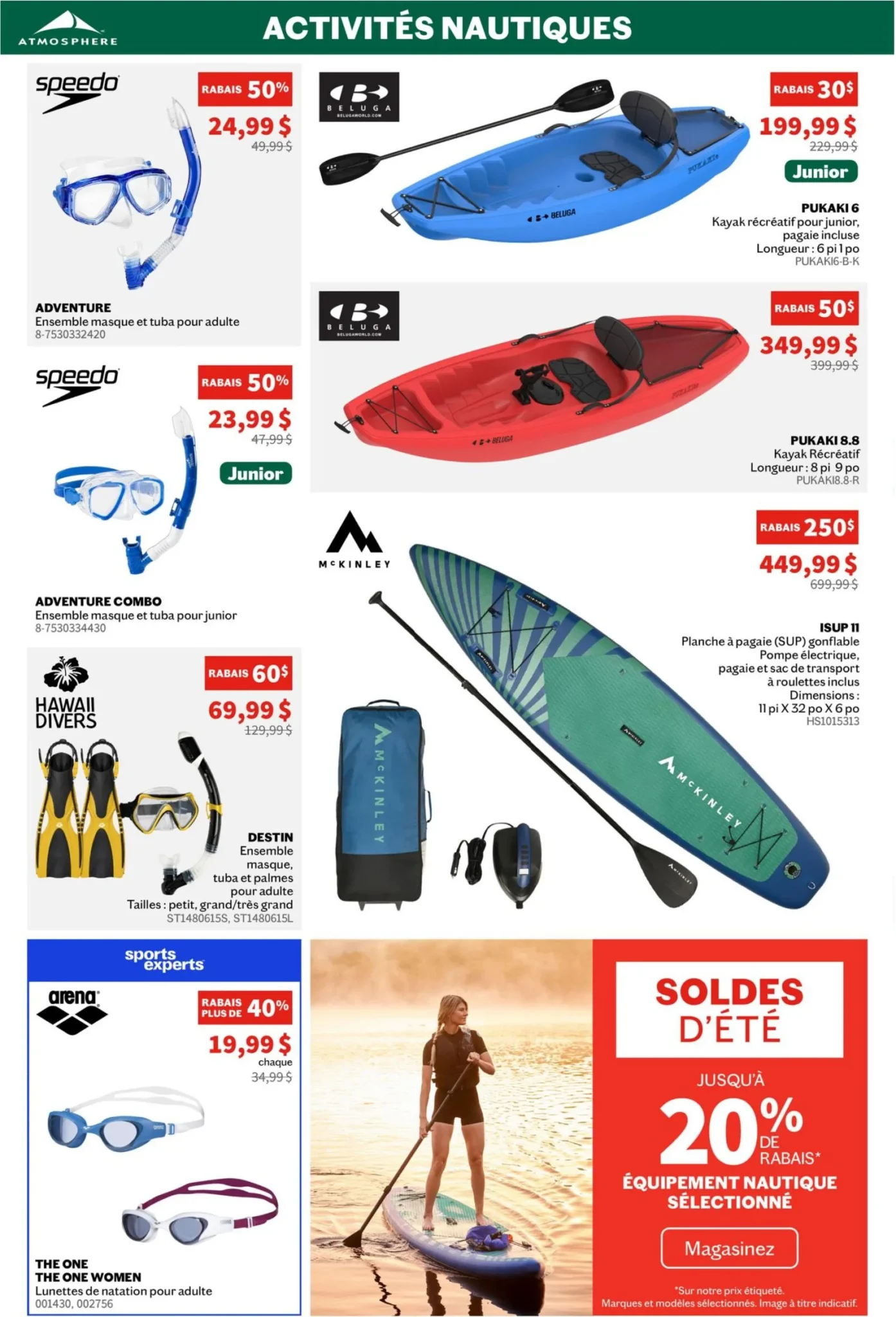 Page 5 de la circulaire Sports Experts