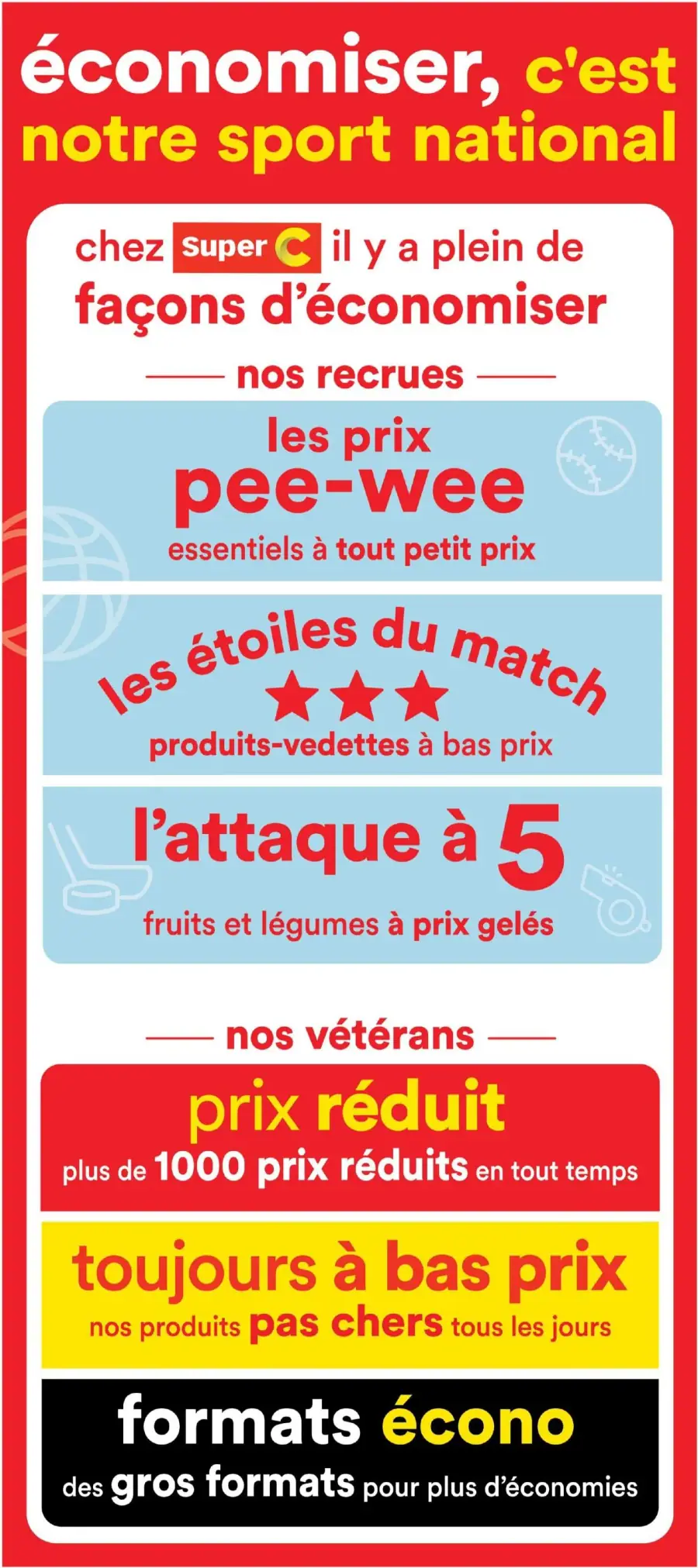 Page 4 de la circulaire Super C