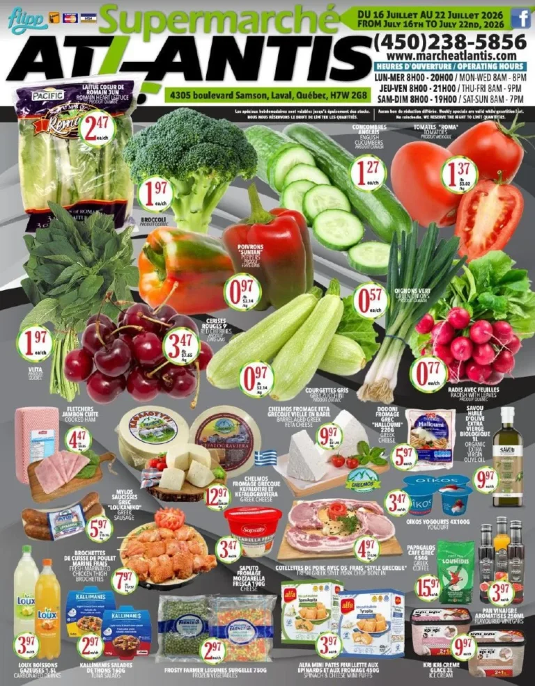 Page 1 de la circulaire Supermarché Atlantis