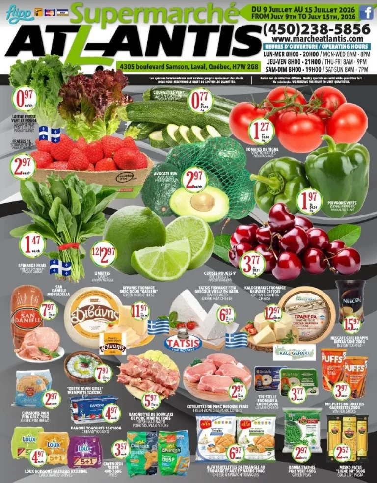 Page 1 de la circulaire Supermarché Atlantis