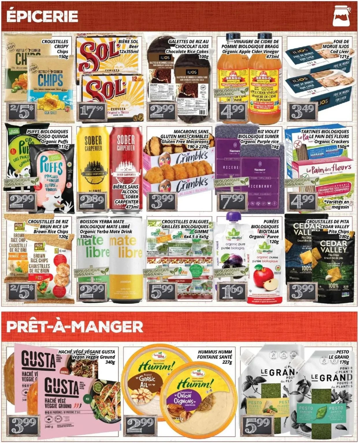 Page 2 de la circulaire Supermarché PA Nature