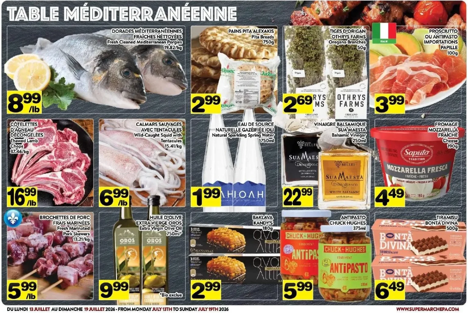Page 3 de la circulaire Supermarché PA