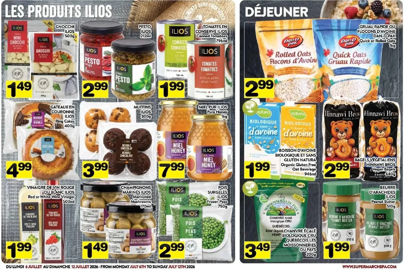 Page 3 de la circulaire Supermarché PA