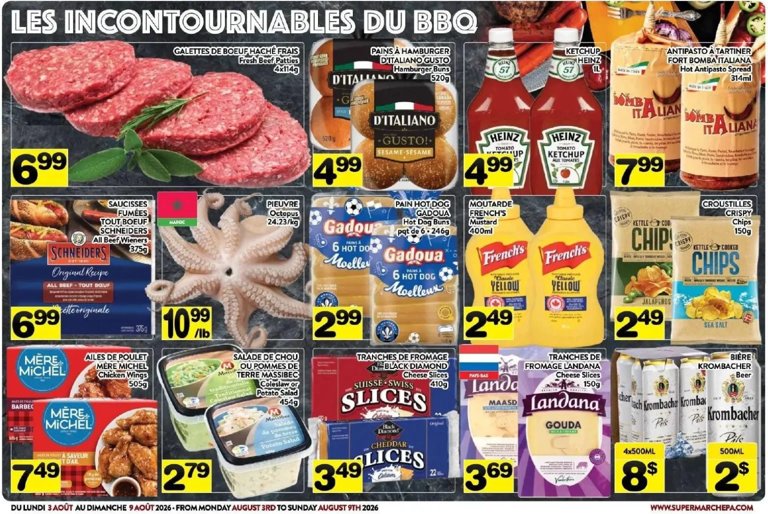 Page 3 de la circulaire Supermarché PA