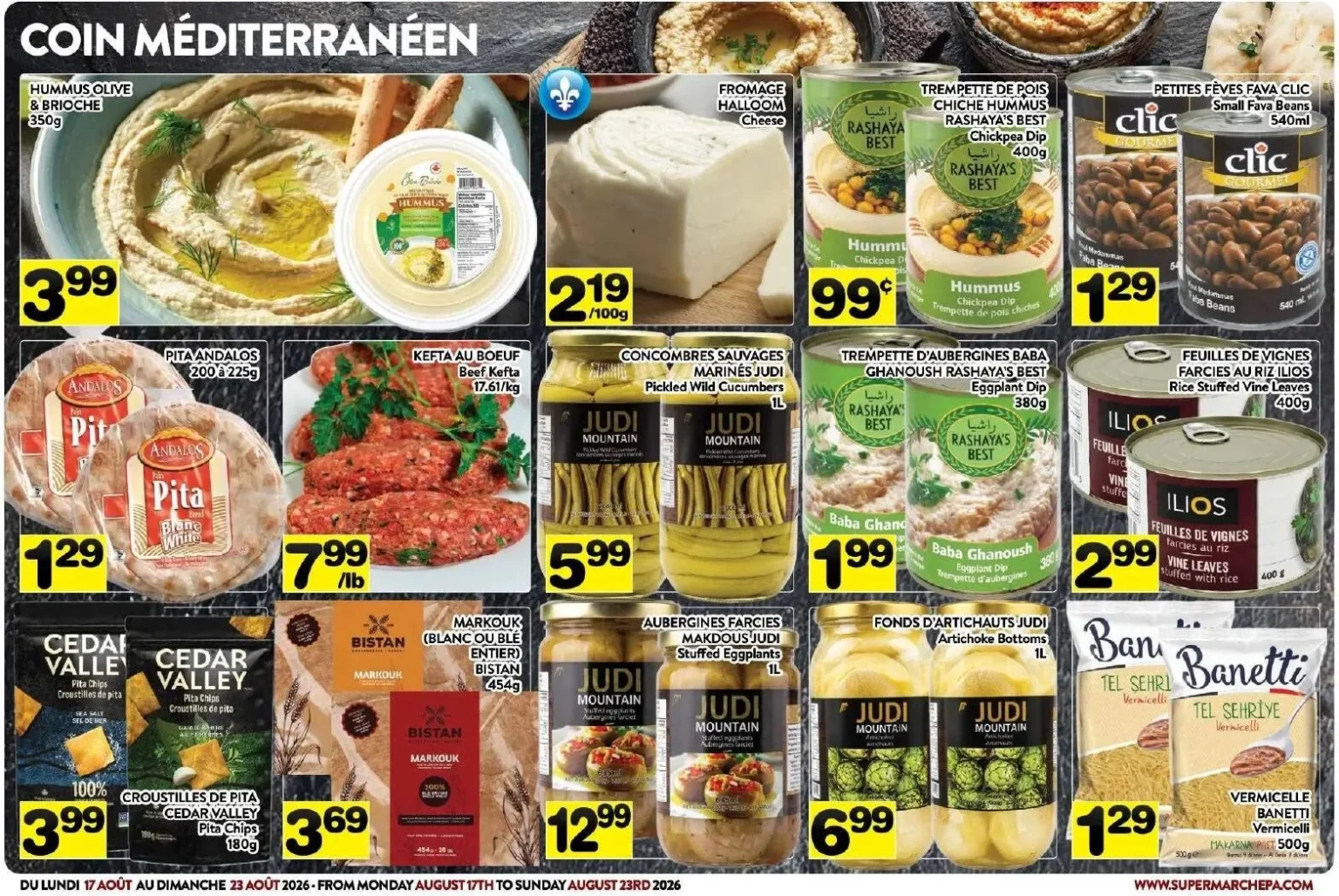 Page 3 de la circulaire Supermarché PA