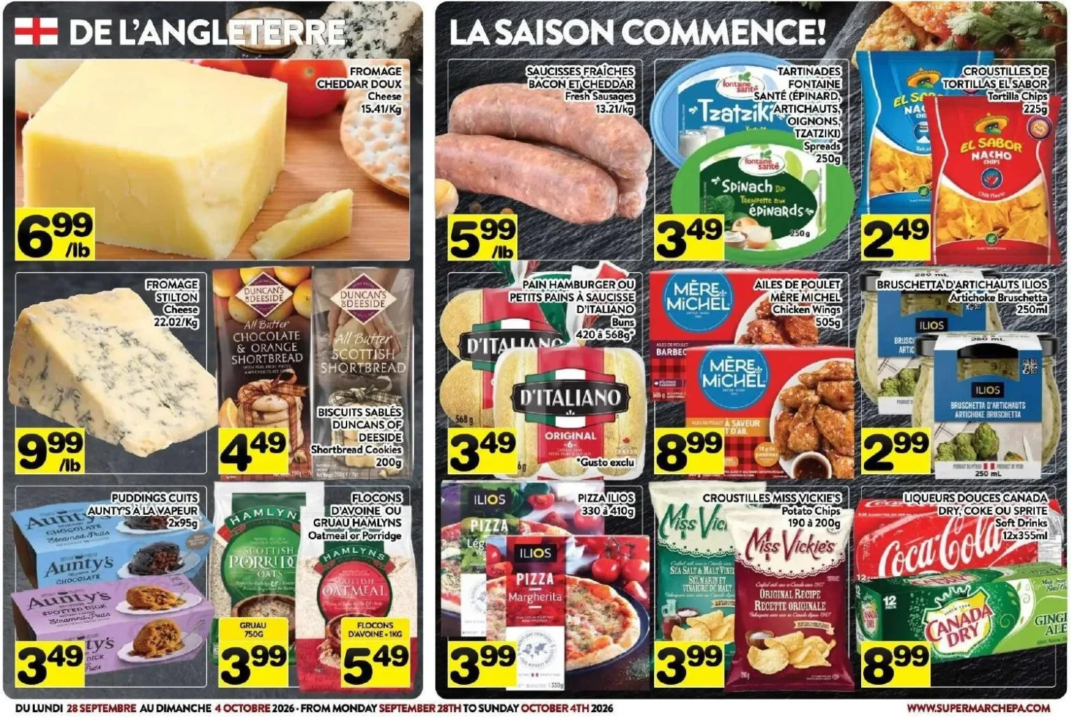Page 3 de la circulaire Supermarché PA