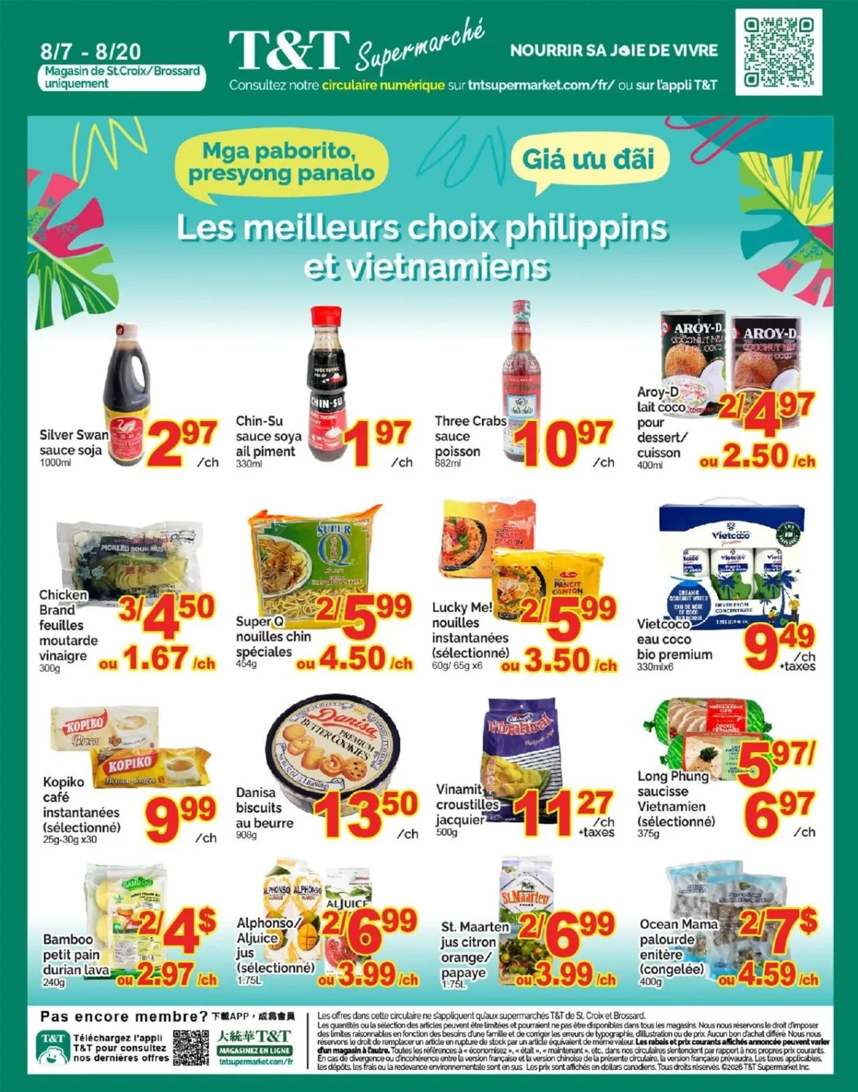 Page 5 de la circulaire Supermarché T&T