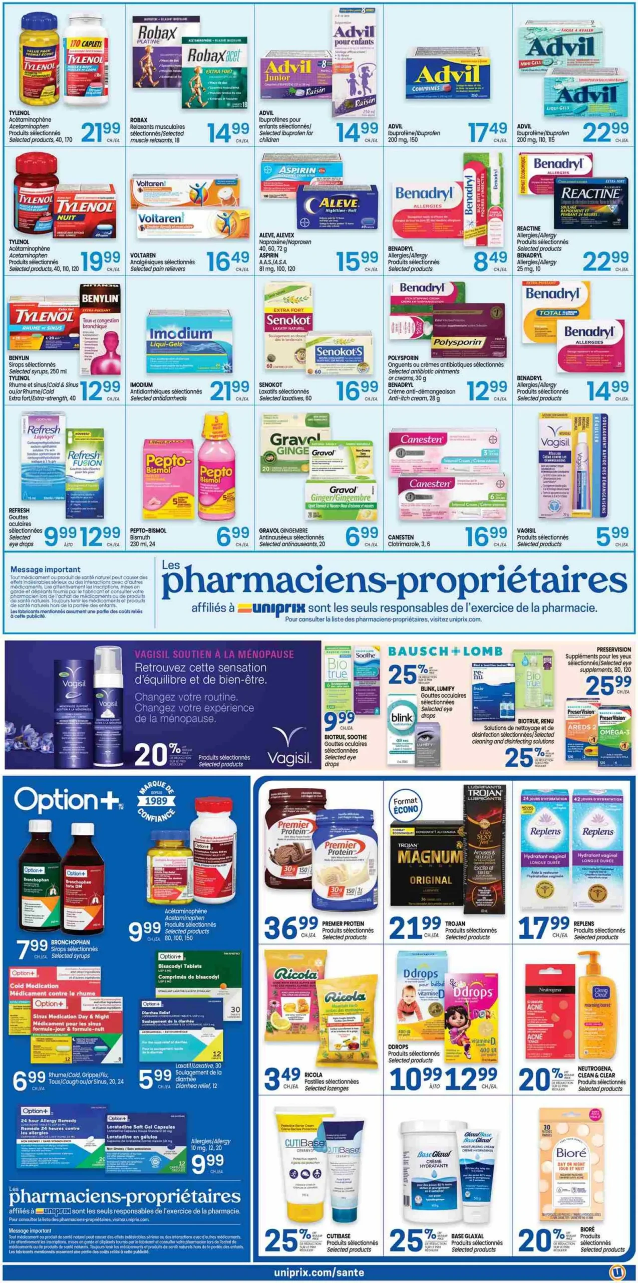 Page 3 de la circulaire Uniprix