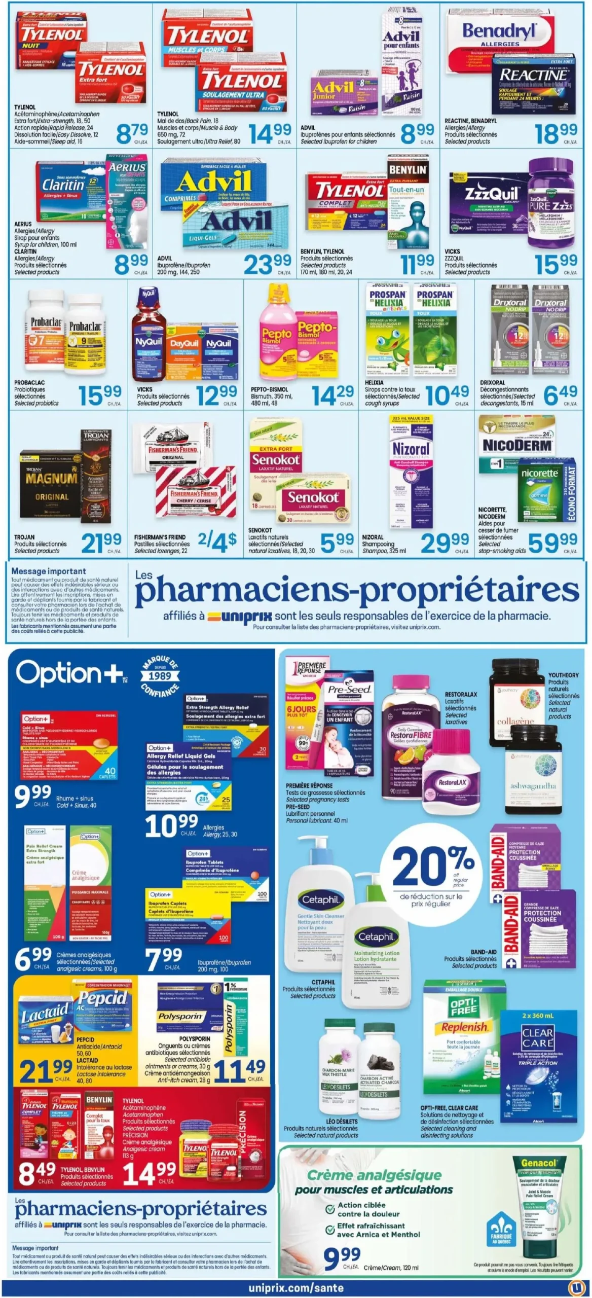 Page 3 de la circulaire Uniprix