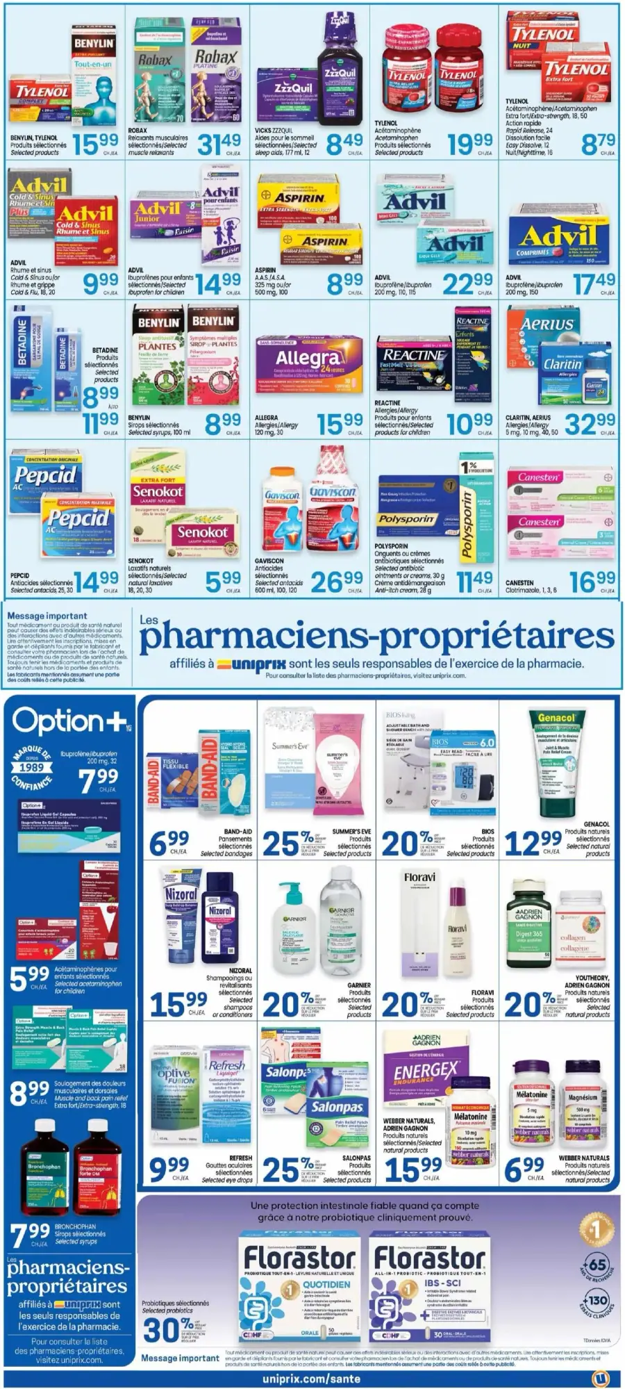 Page 3 de la circulaire Uniprix