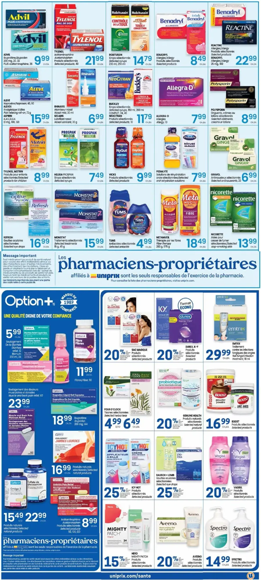 Page 5 de la circulaire Uniprix