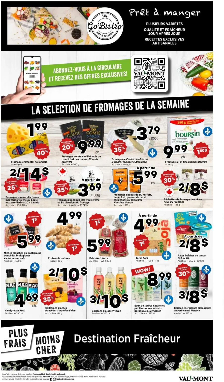 Page 3 de la circulaire Val-Mont