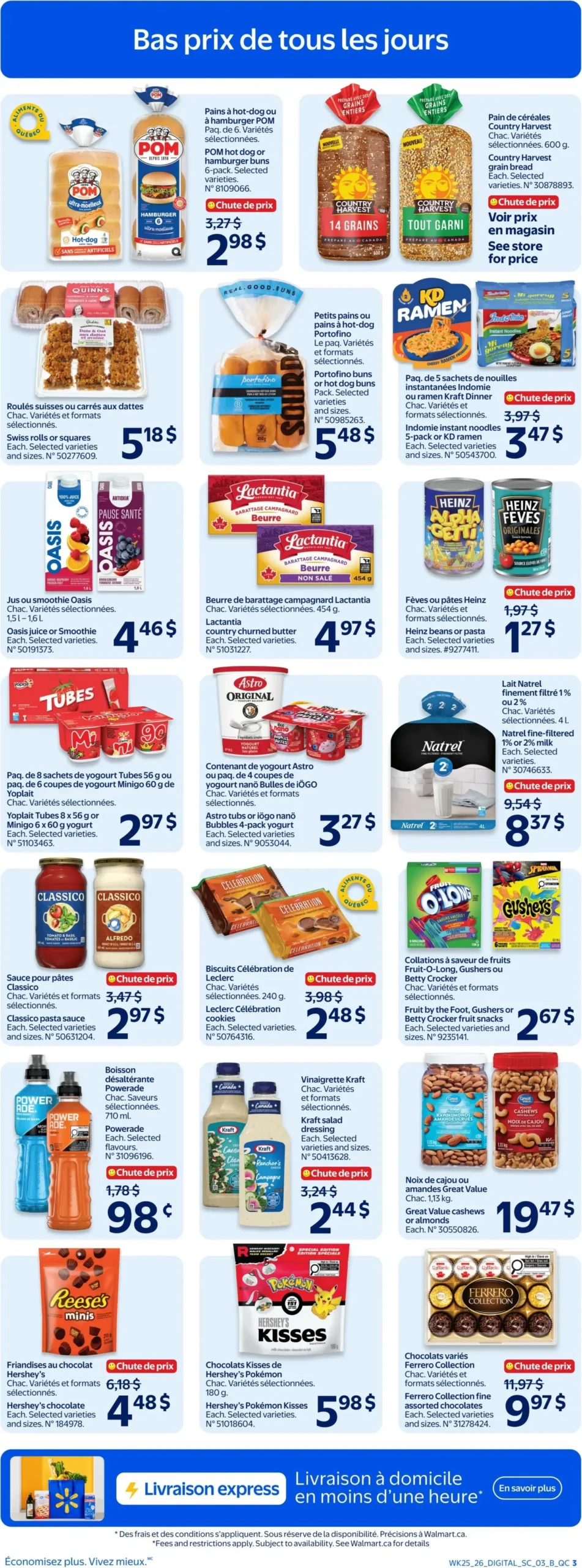 Page 3 de la circulaire Walmart