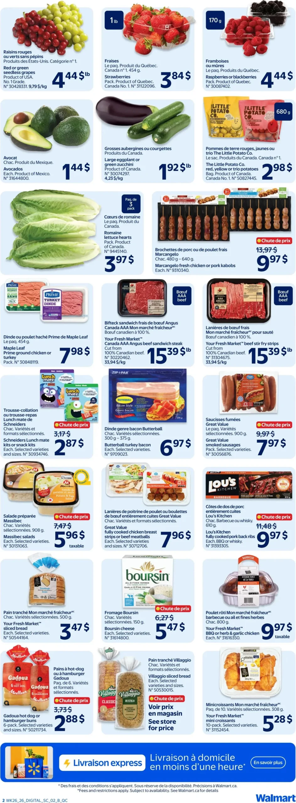 Page 2 de la circulaire Walmart