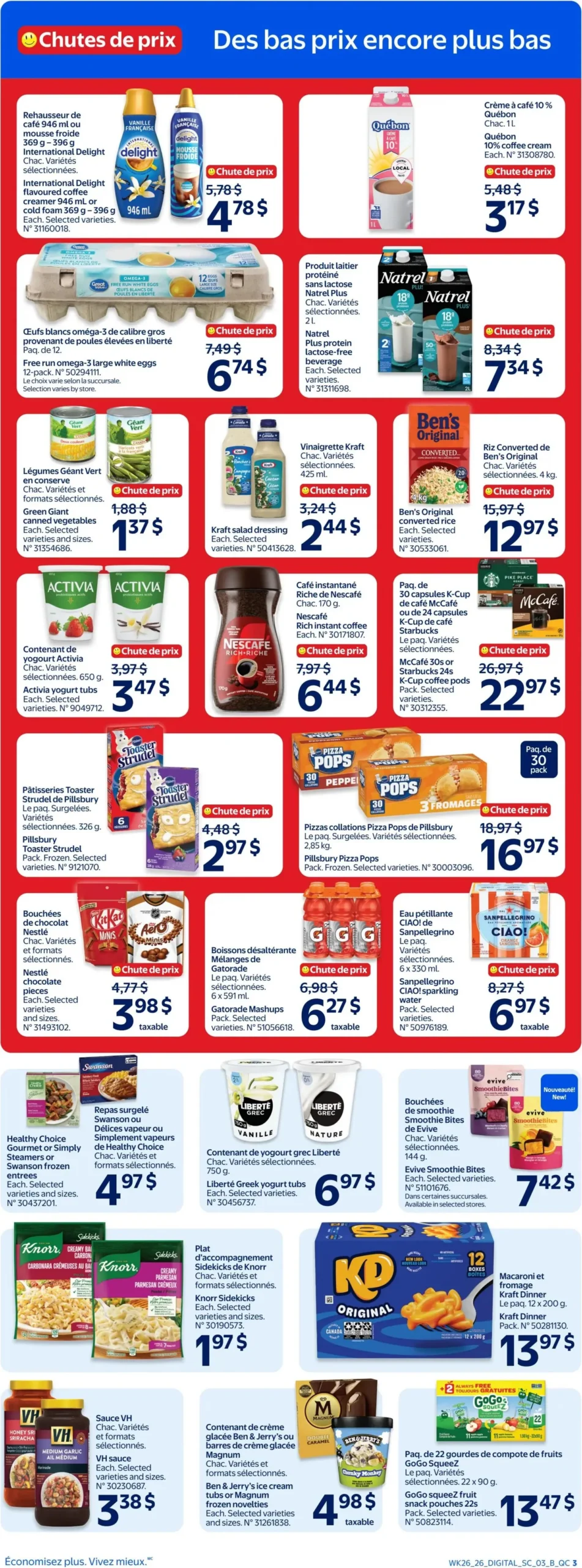 Page 3 de la circulaire Walmart