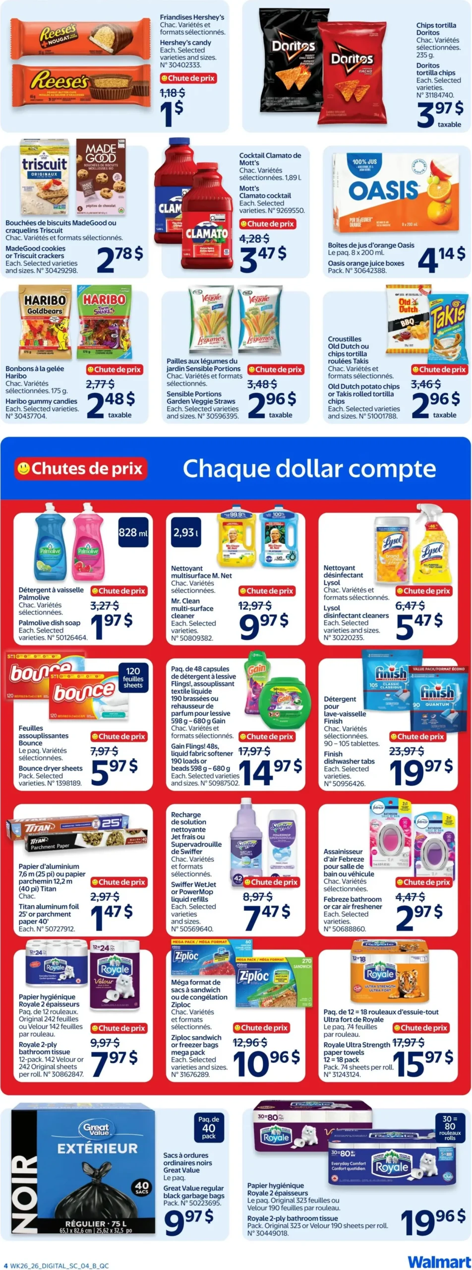 Page 4 de la circulaire Walmart