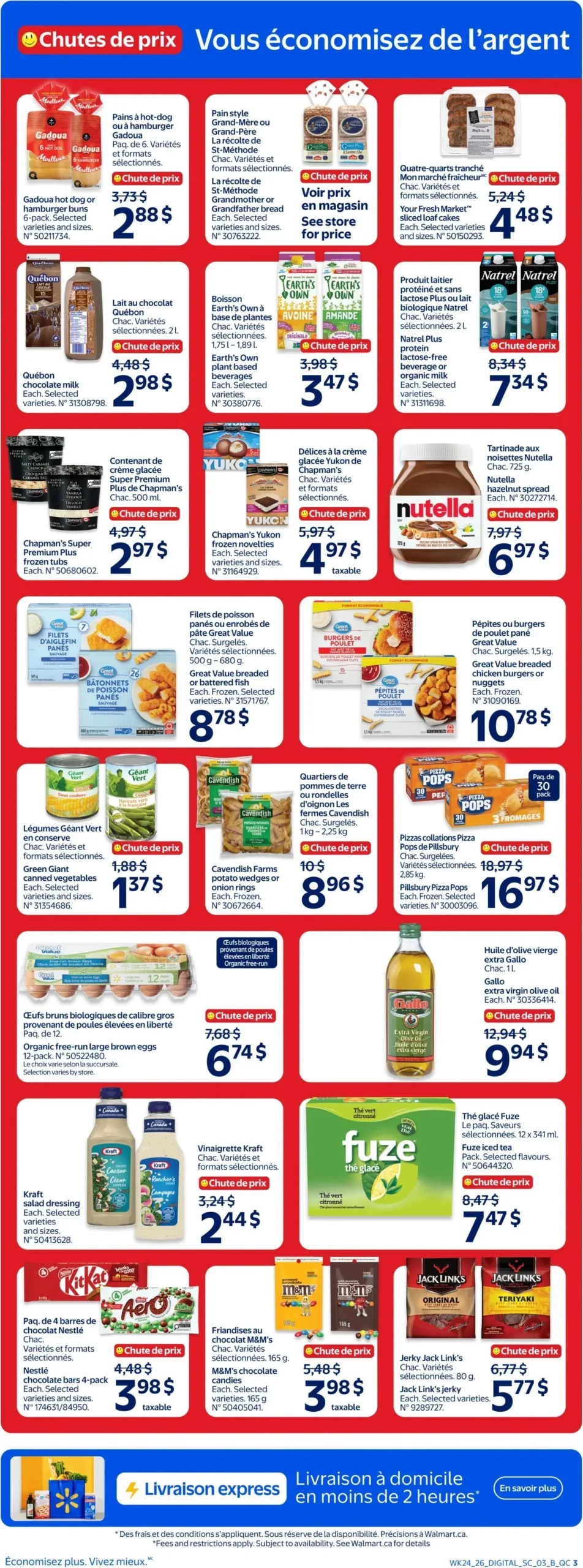 Page 3 de la circulaire Walmart