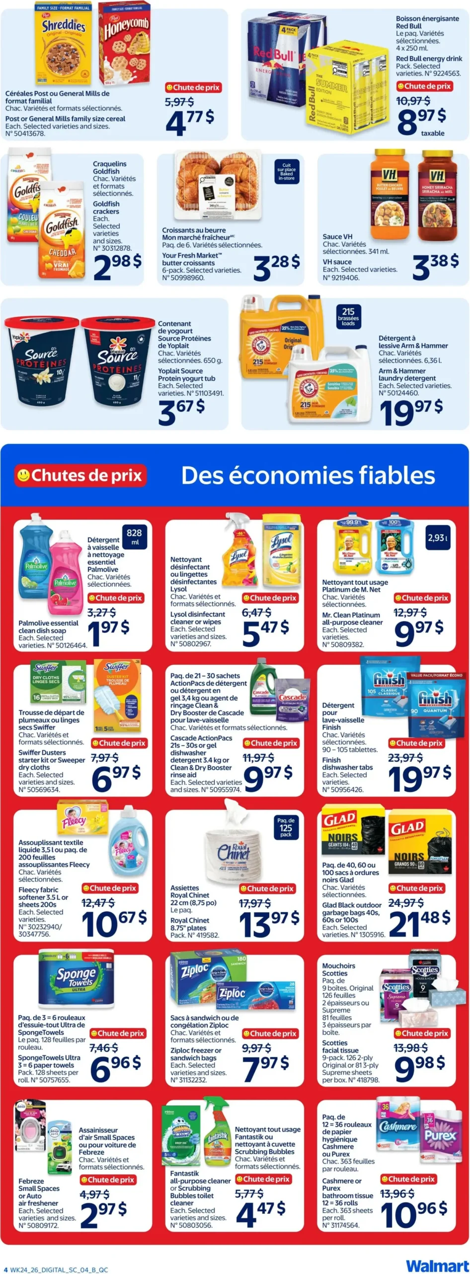 Page 4 de la circulaire Walmart