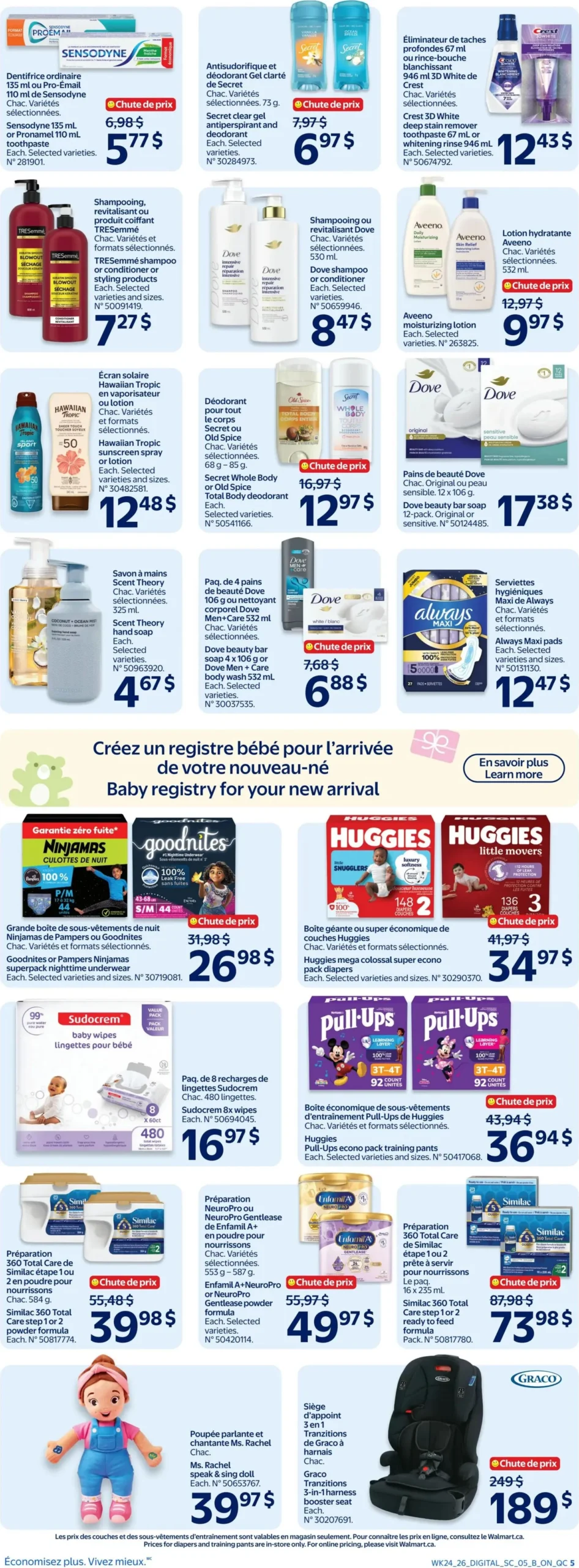 Page 5 de la circulaire Walmart