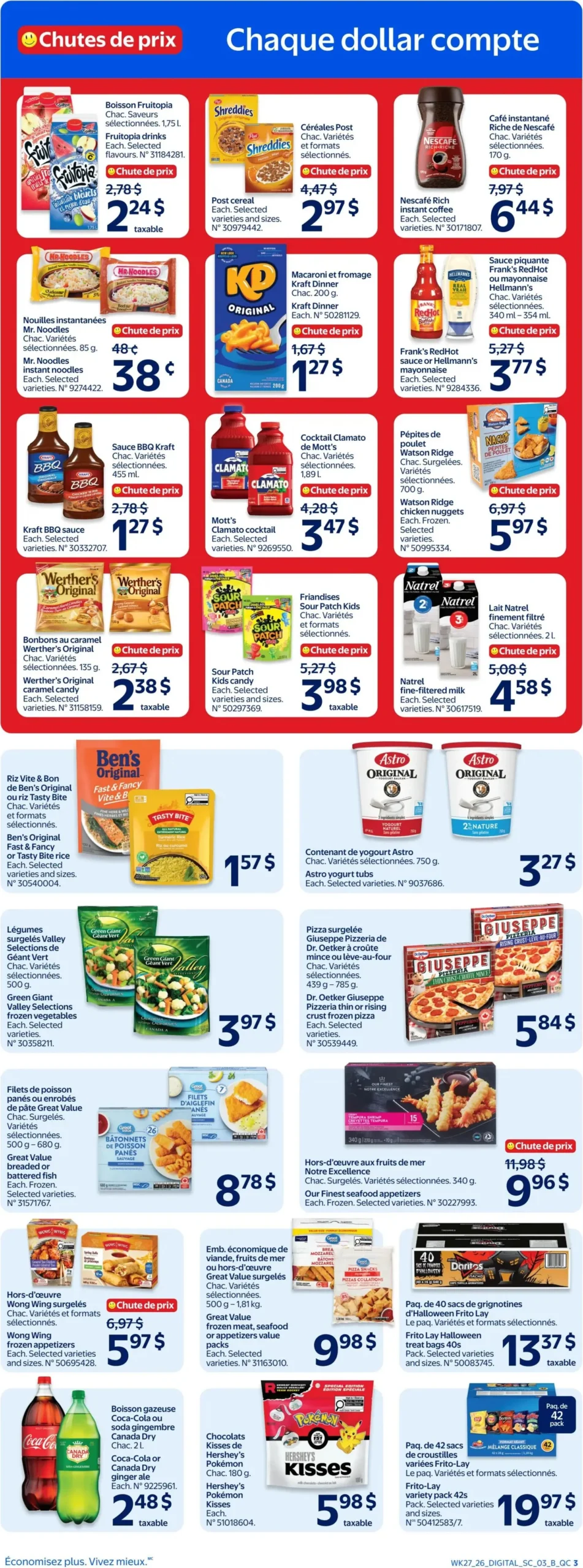 Page 3 de la circulaire Walmart