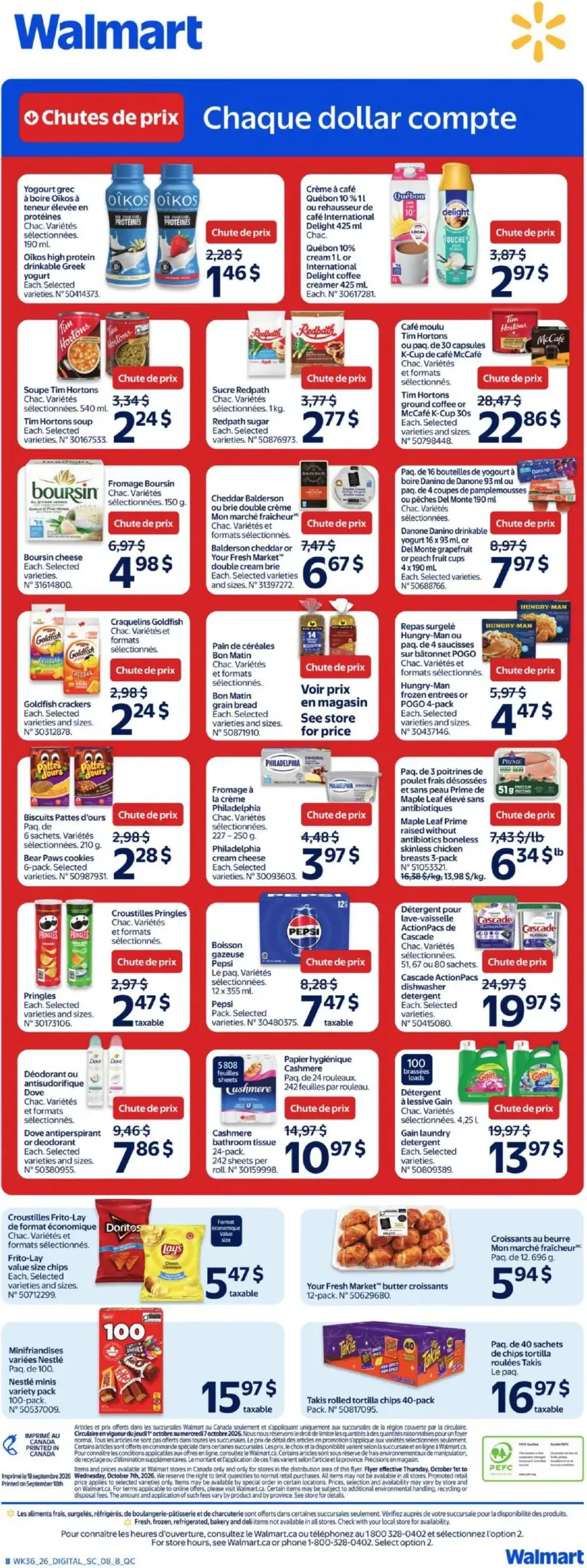 Page 2 de la circulaire Walmart