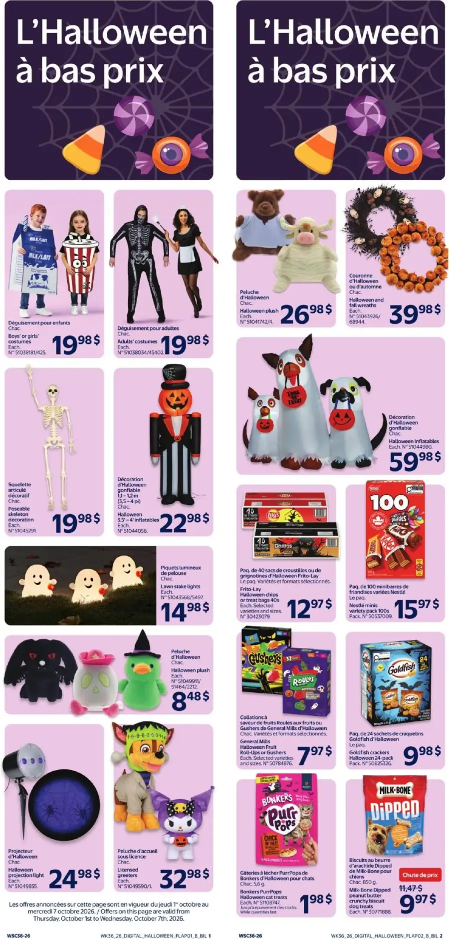 Page 3 de la circulaire Walmart