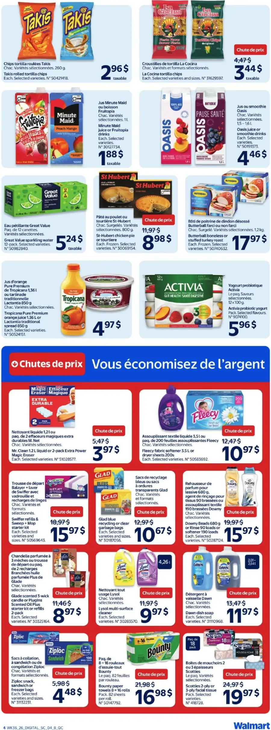 Page 9 de la circulaire Walmart