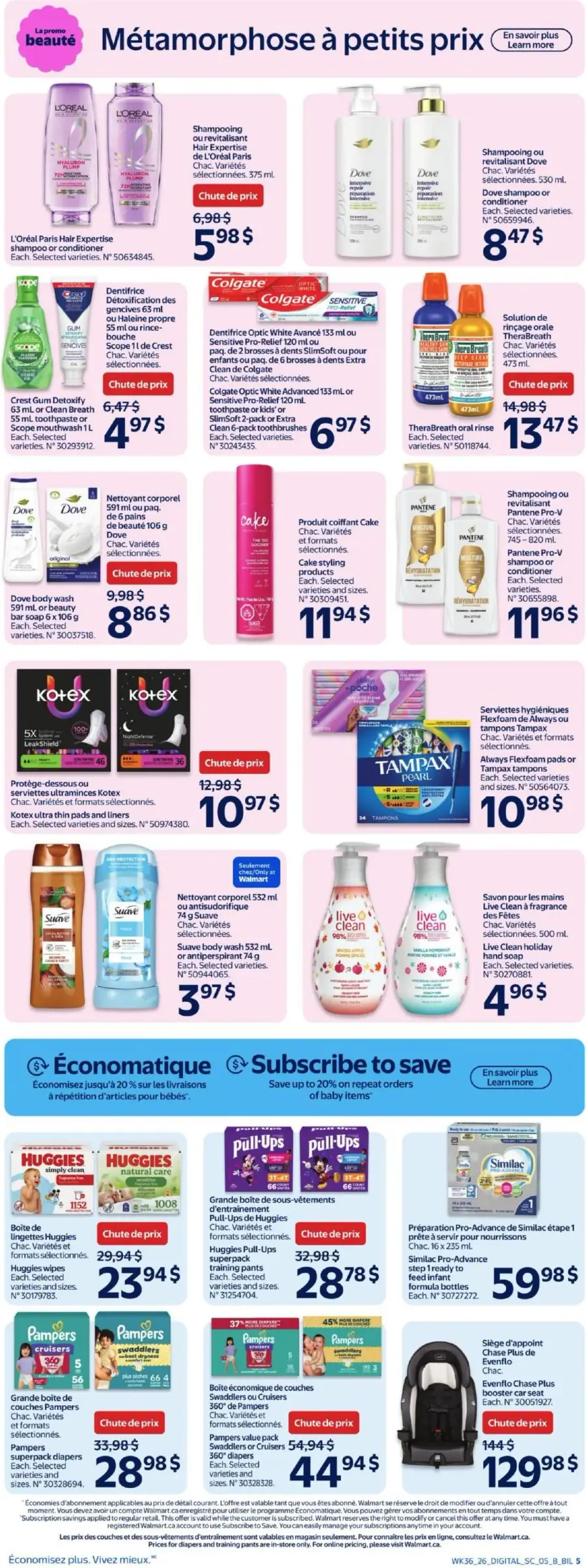 Page 10 de la circulaire Walmart