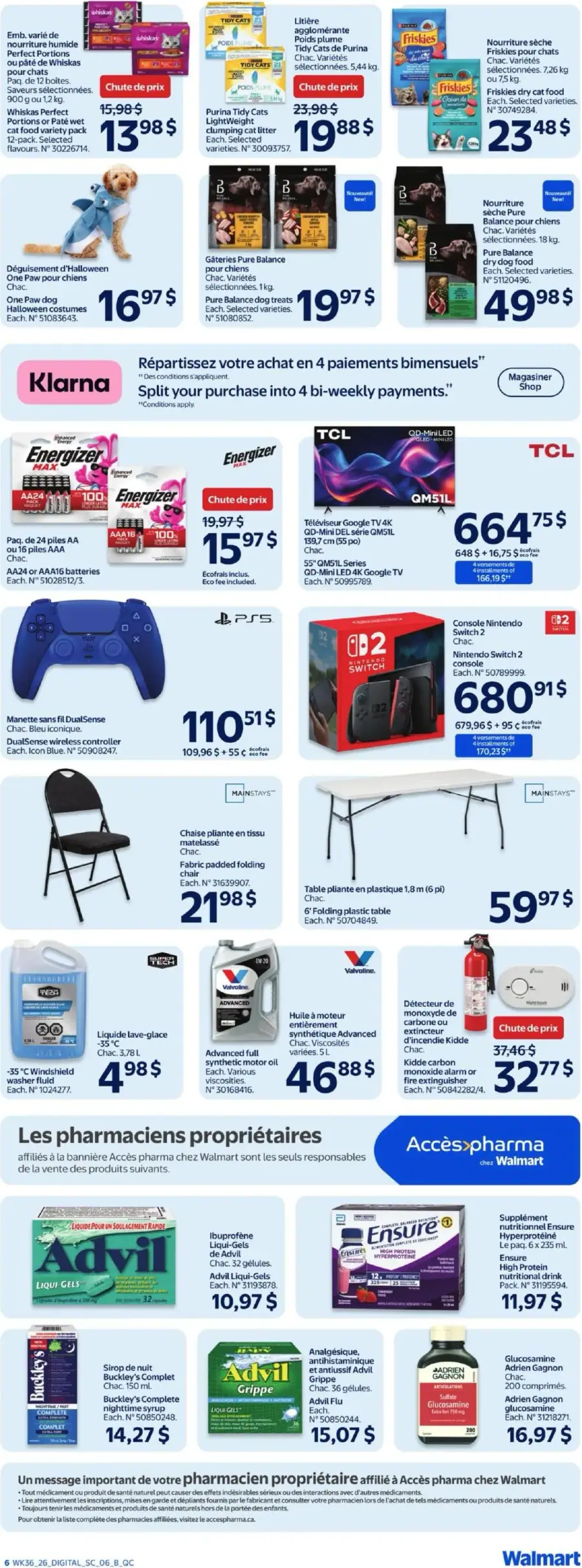 Page 11 de la circulaire Walmart