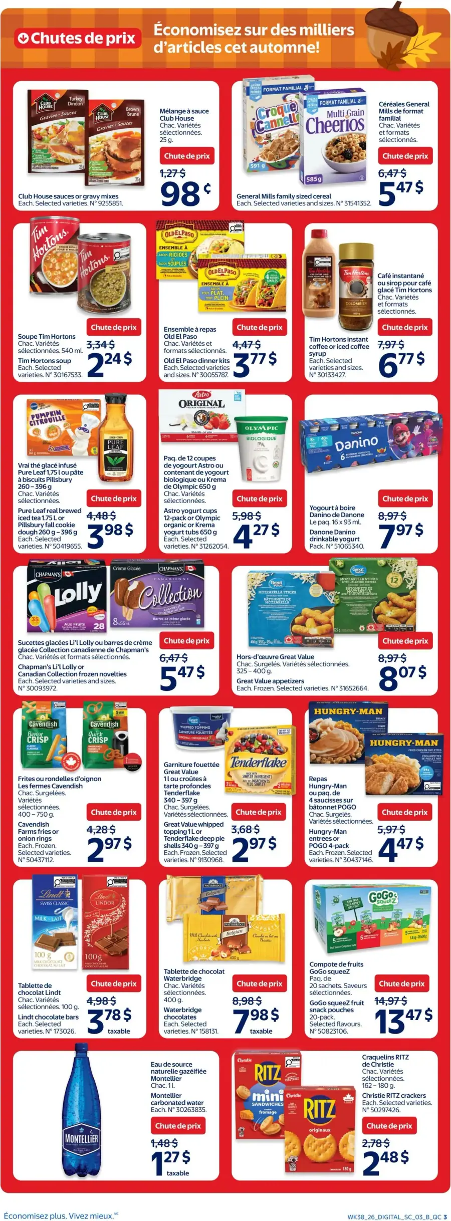 Page 3 de la circulaire Walmart
