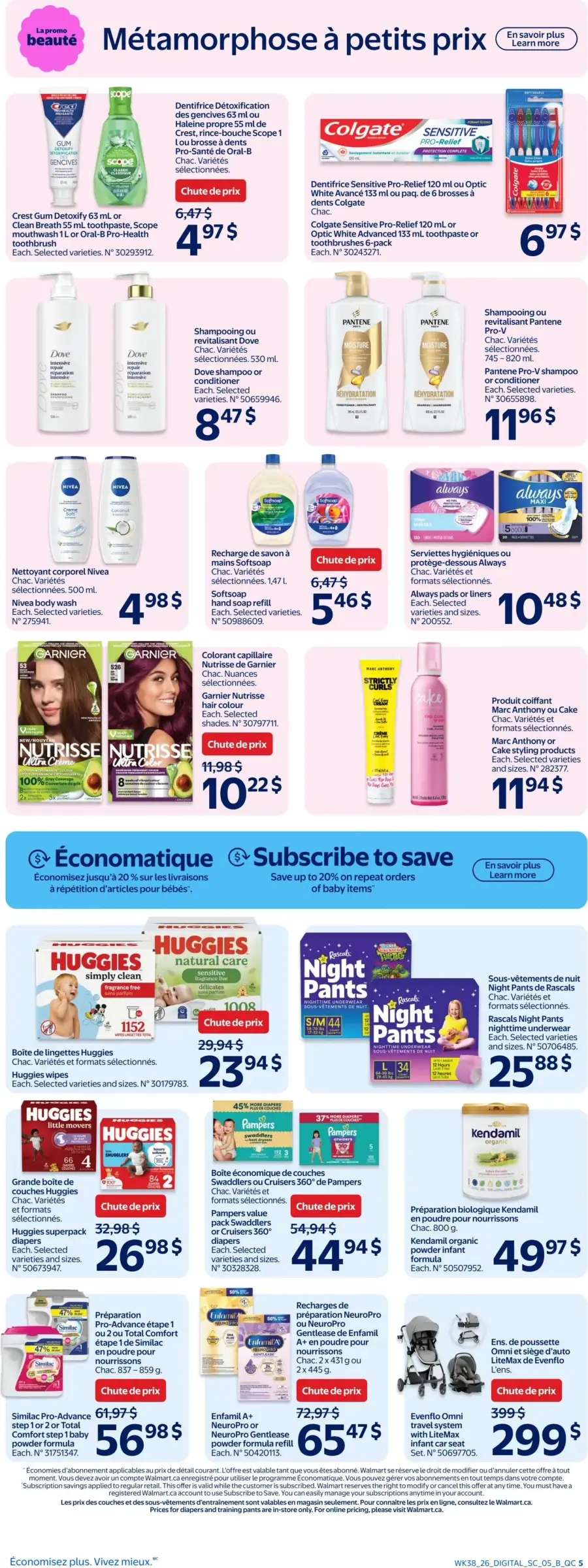 Page 5 de la circulaire Walmart