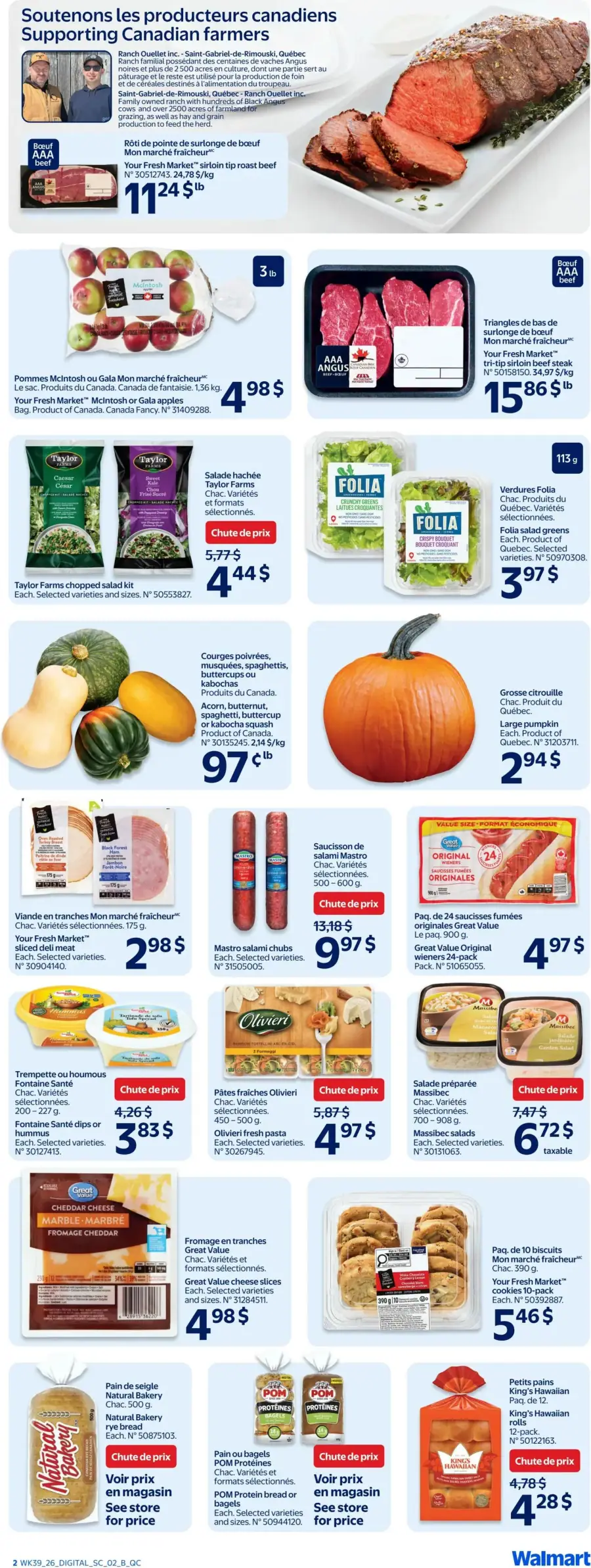 Page 2 de la circulaire Walmart