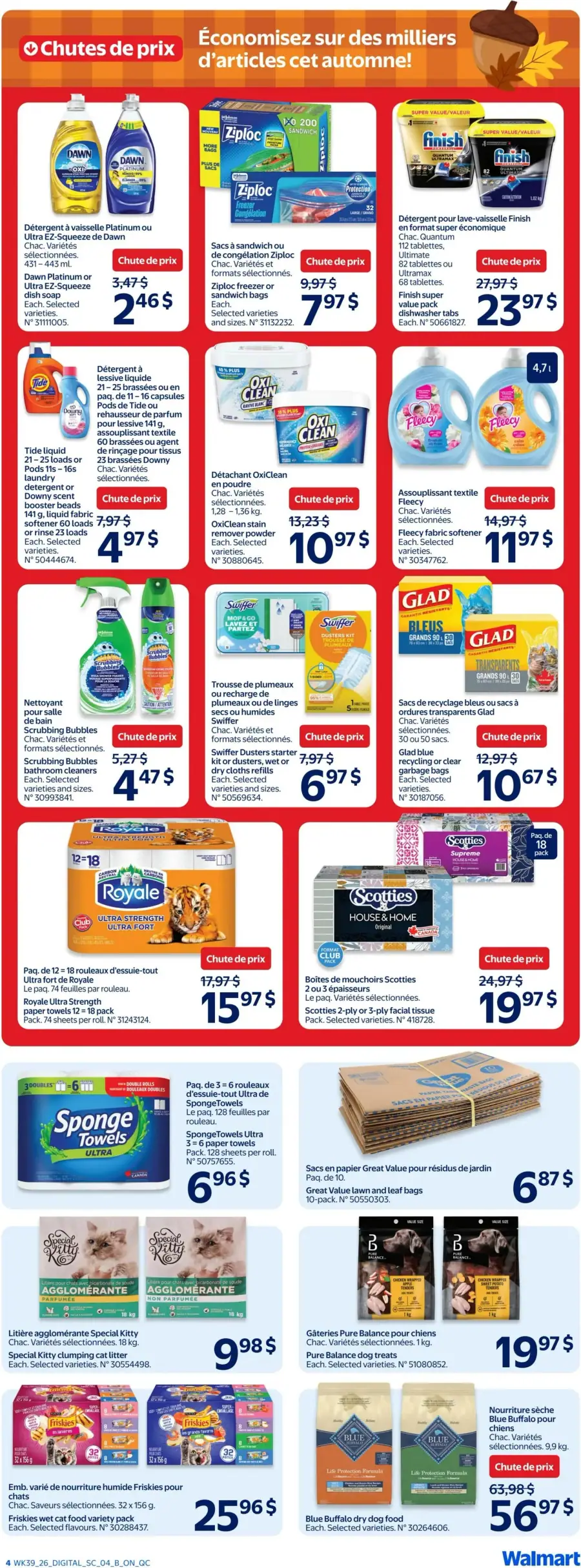 Page 4 de la circulaire Walmart