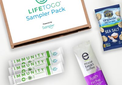 Commandez Une Boîte  d’échantillons LifeToGo gratuite