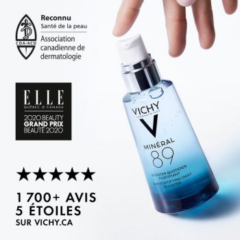 Obtenez votre échantillon gratuit du Sérum Minéral 89 de Vichy