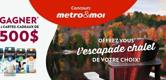 Deux cartes prépayées Visa de 1500 $ offertes
