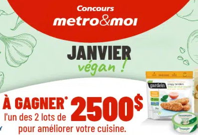 Concours Metro: Gagnez DEUX cartes cadeaux Tanguay de 2500$