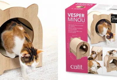 Concours VITA Daily: Un meuble pour chat Vesper Minou de Catit offert