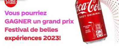Concours Coca-Cola: Remportez 580 cartes cadeaux DoorDash, 890 cartes cadeaux Spotify et+