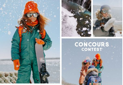 Tentez de gagner un ensemble d’hiver complet Souris Mini ( habit de neige, Tuque, mitaines…)