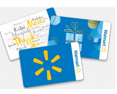 Tentez de gagner une carte cadeau Walmart de 100$