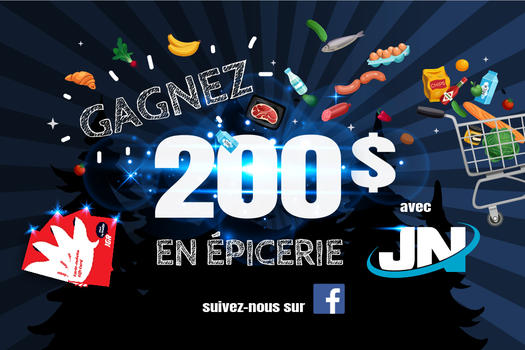Remportez UNE carte cadeau épicerie IGA de 200$