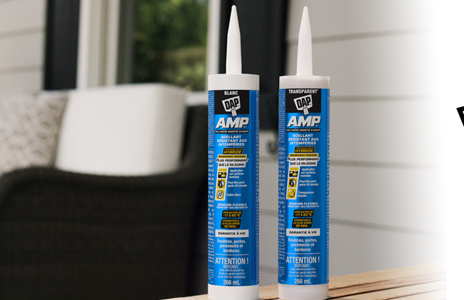 Butterly : Testez gratuitement le scellant AMP Advanced en polymère modifié DAP !