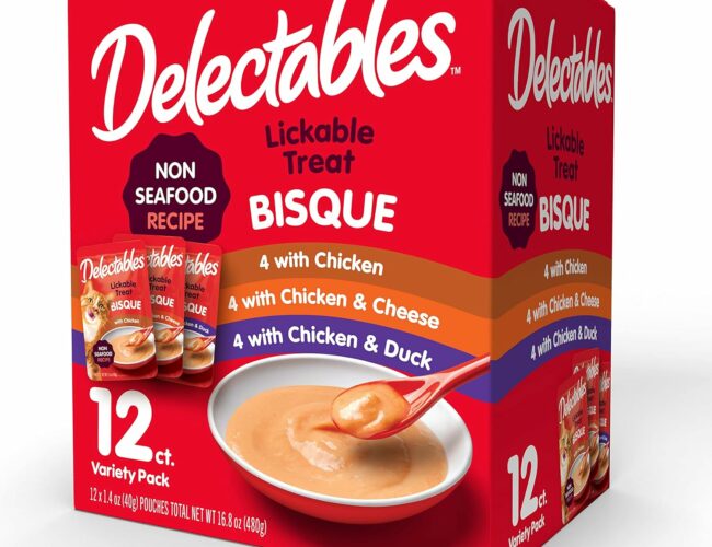 Échantillons gratuits de gourmandises pour chats Delectables